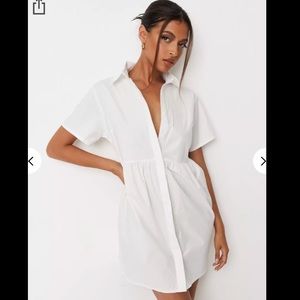 MISSGUIDED NWT babydoll shirt dress